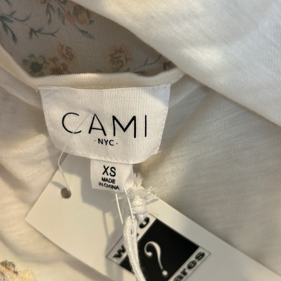 CAMI NYC ROBYN CHIFFON TOP in Pale Waterflower - Picture 7 of 10